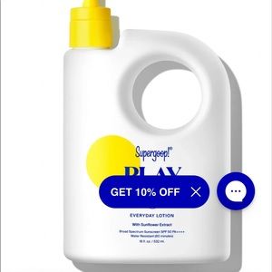 SuperGoop SPF 50 lotion